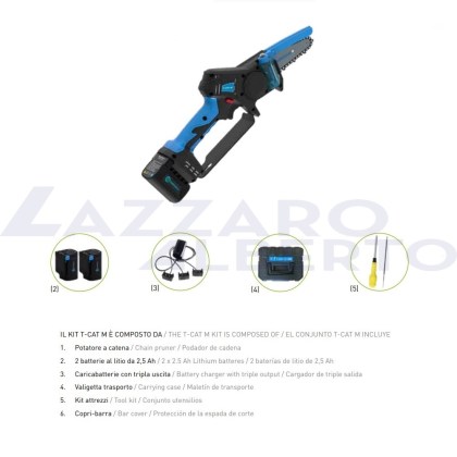 Potatore Campagnola elettrico T-CAT M