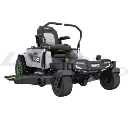 Trattorino ego a batteria zero turn z6 da 132 cm  CARICABATTERIE 1600 W INCLUSO