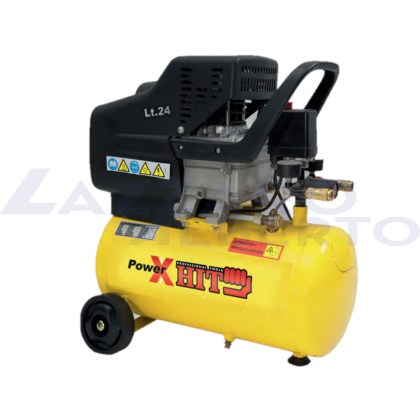 Compressore lubrificato senza olio da 24 lt 2 hp 1500 W