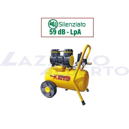 Compressore silenziato 1 hp 24 lt