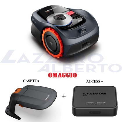 Robot rasaerba segway i 108 e promo con casetta e access+ in omaggio