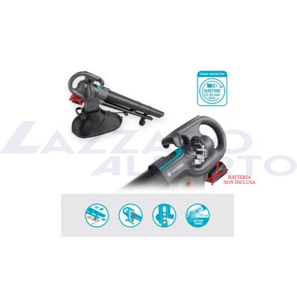 Soffiatore aspiratore Power Jet Collect 18V P4A solo corpo macchina