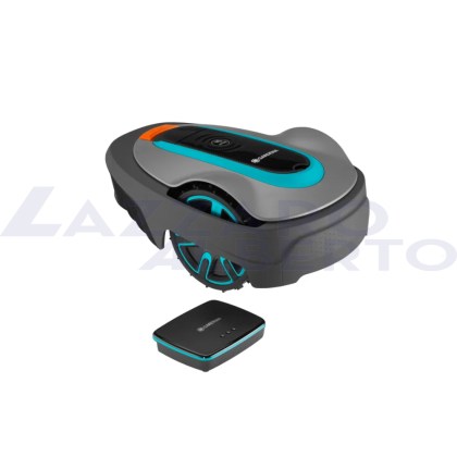 Robot rasaerba smart Sileno city 600 set per 600 mq