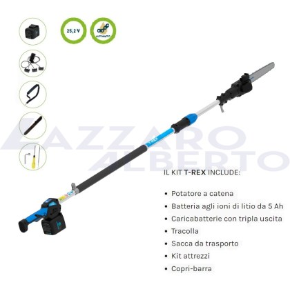 Potatore Campagnola elettrico T-REX su asta 250-300